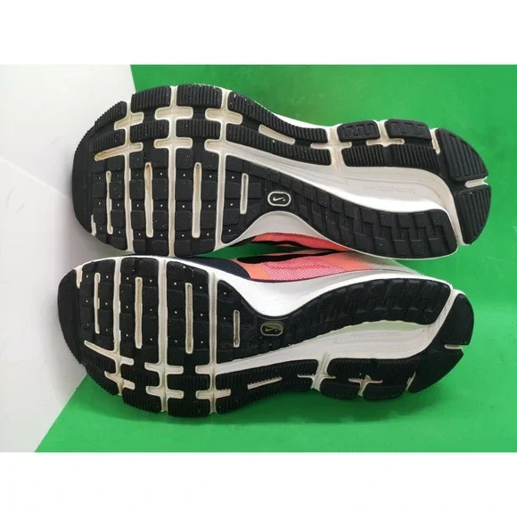 Nike Pegasus 30 Womens Size 11 Running Shoes Gray Coral Pink 602698-604 - Picture 6 of 12